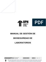 Manual de Gestión de Bioseguridad de Laboratorios