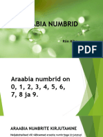 Araabia Numbrid