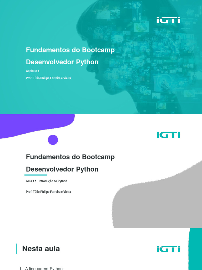 Fundamentos do Bootcamp Python | PDF | Python (linguagem de programação ...