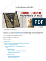 Constitution Amendment
