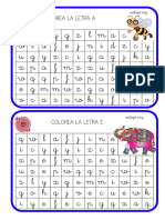 Sopas de Letras de Vocales - Abd