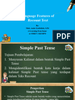 Materi Simple Past Tense