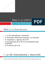 Ut1 La Union Europea