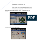 TUTORIAL ESTA+ç+âO TOTAL LEICA TS09
