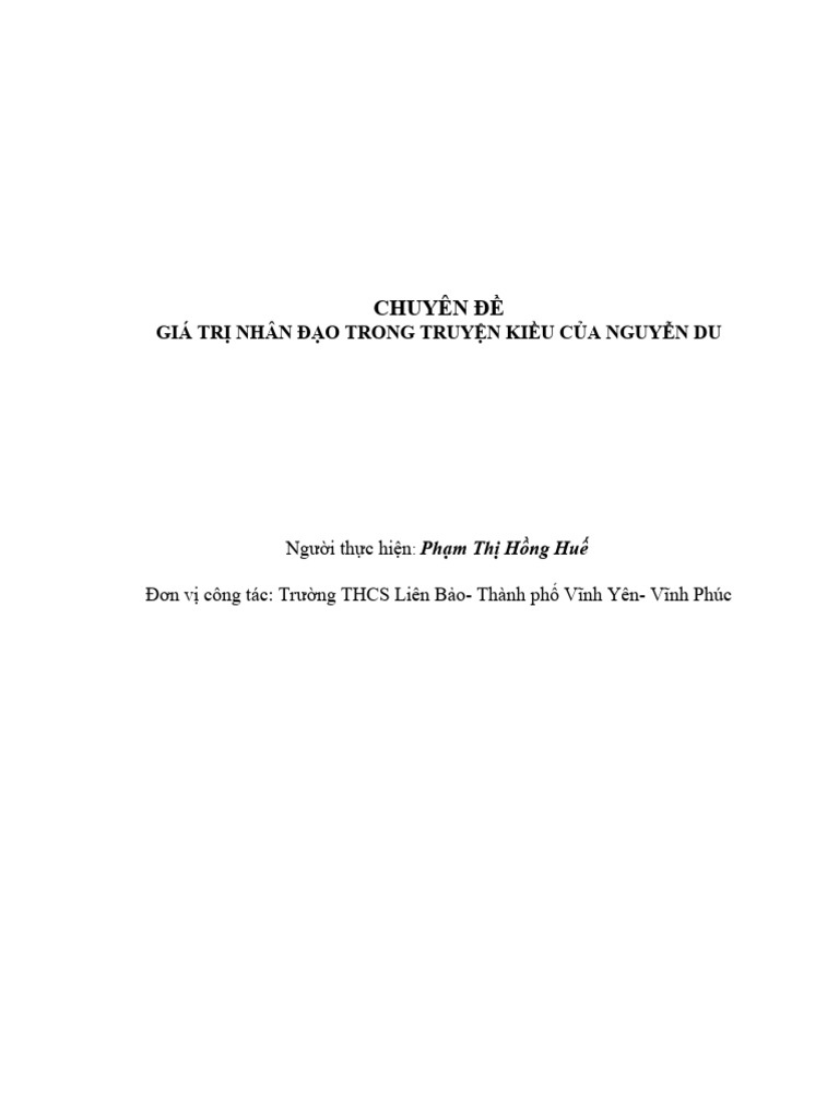  123doc chuyen de gia tri nhan dao trong truyen kieu cua nguyen du pdf