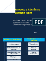 Adesão Ao Exercício Físico