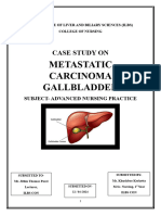 Case Study On Ca Gallbladder