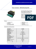 S3-10DR 10kW Three Phase Power Controller - DIN Rail Mounting IP20