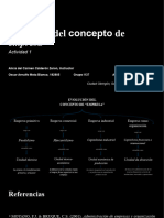 Evolución Del Concepto de Empresa