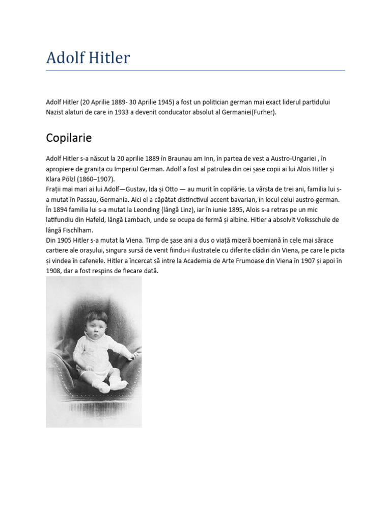 Adolf Hitler | PDF