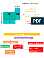 Completing the Square - Intro (1)