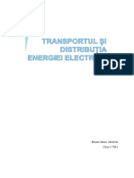 Transportul Si Distributie Energiei Electrice