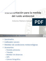 3.1 Instrumentación para la medida del ruido ambiental 2023