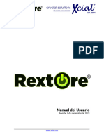 Rextore Manual Del Usuario 07092023