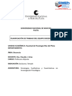 Estrategias C y C en Investigación Psicológica - PTED 2024