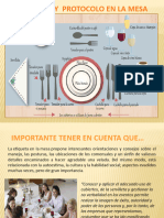 Diap. Etiqueta y Protocolo en La Mesa