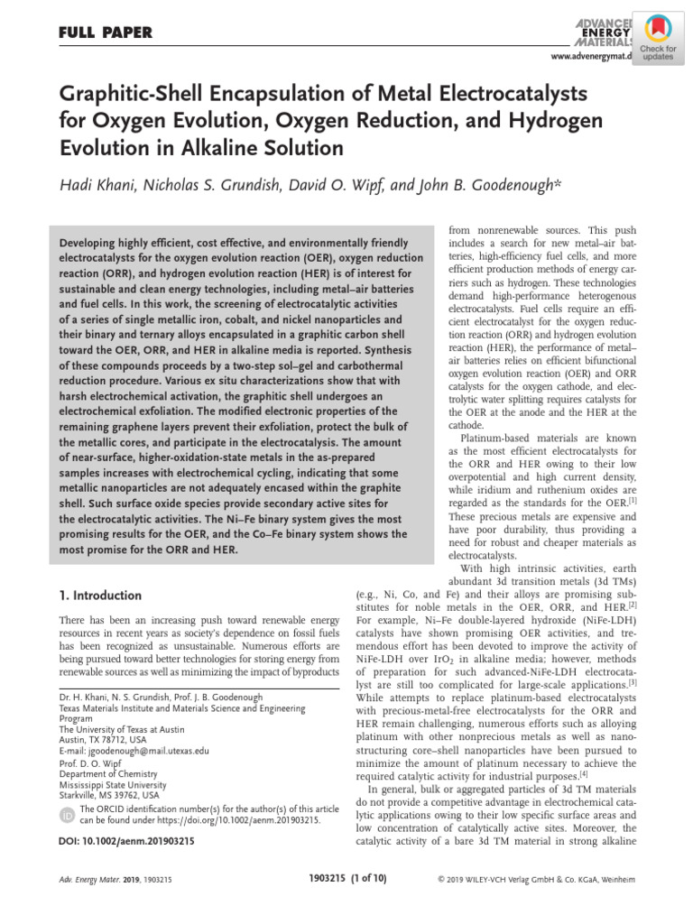 Goode Enough Paper | PDF | Graphene | Carbon