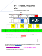 Semaine 11 - Exercices 1-Intérêt Composé - Fréquence X