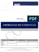 Manual Impressao de Etiquetas