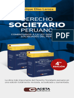 Derecho Societario Peruano 2 Tomos Enriq