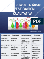 Diseños de Investigación Cualitativa Con Ejemplos