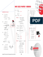GR 12 Maths Nat Nov 2023 Paper 1 Memo