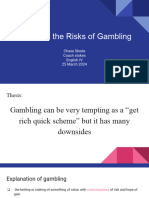 Risks of Gambling