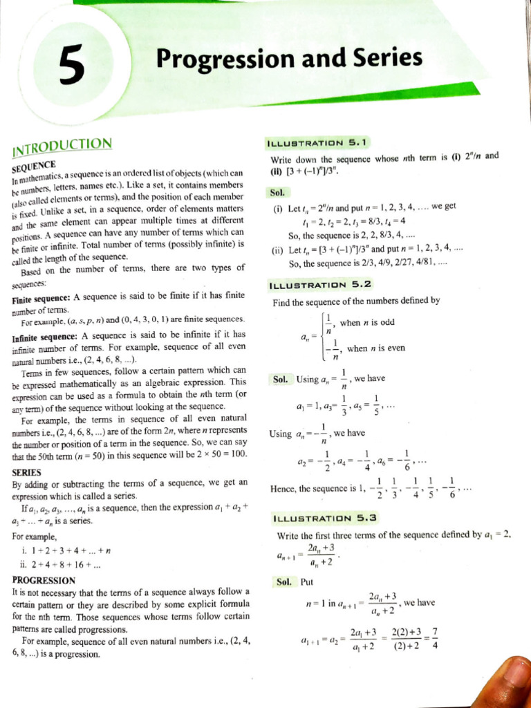 5.progression & Series | PDF