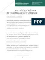 Los Avatares Del Periodismo Investigativo en Colombia