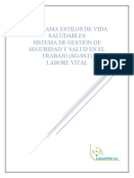PG-SST-02 PROGRAMA ESTILOS DE VIDA SALUDABLE