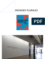 MODERNIDAES PLURALES