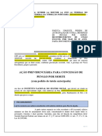 04.pensao Por Morte Reconhecimento de Uniao Estavel Por Periodo Superior A Dois Anos Vitaliciedade Idade Na Data Do Obito MODELO