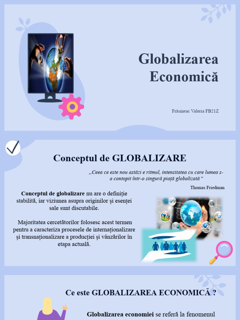 Globalizarea Economică | PDF