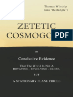 Zetetic Cosmogony or Conclusive Evidence That The World Is - Rectangle - 2017