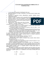 13. Variația vâscozității uleiurilor lubrifiante cu temperatura