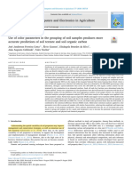 Use of Color Parameters in The Grouping of Soil Samples Produces More