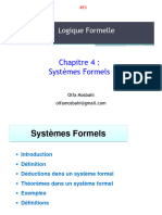 Chapitre 4-Systèmes Formels