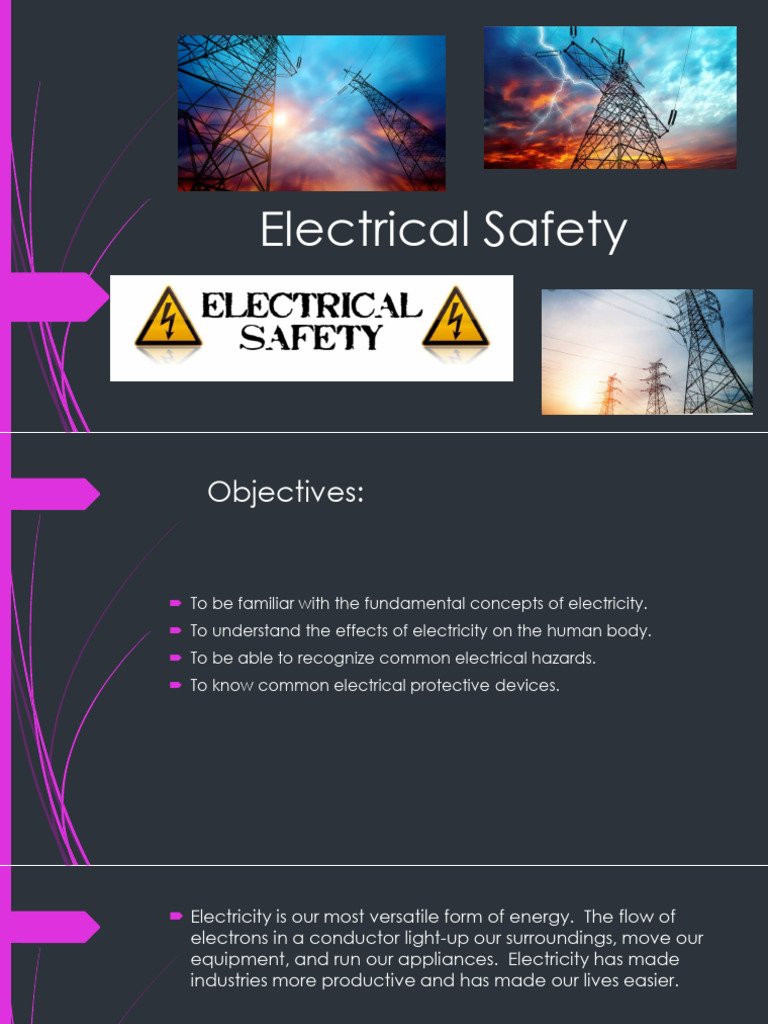 Electrical Safety | PDF | Electrical Engineering | Electricity