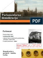 3. Parlamentarna demokracija