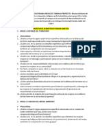 Entrevistas Semiestrucutradas Mesas de Trabajo Proyecto