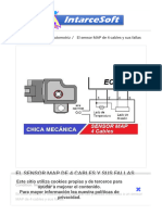 Sensor MAP de 4 Cables y Sus Fallas