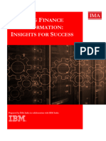 Winning Finance Transformation Research Report