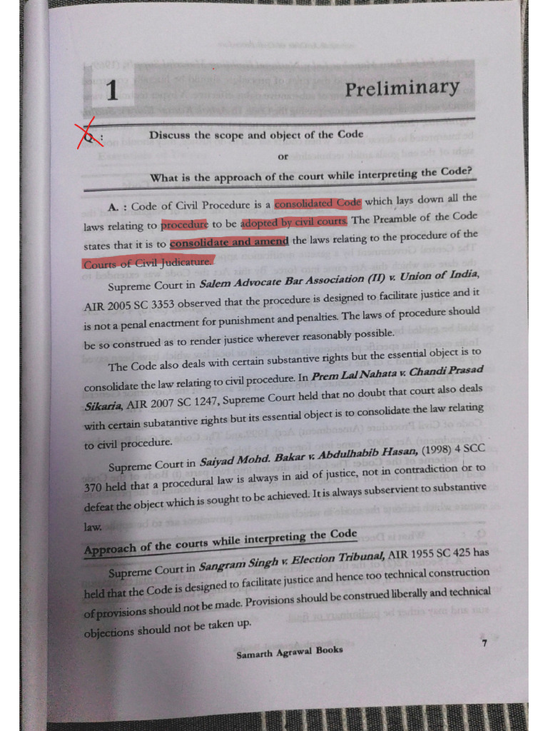 Unit 1 CPC | PDF