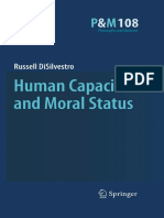 Russell DiSilvestro - Human Capacities and Moral Status (2010) PT-BR