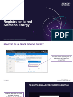 Registro en la red Siemens Energy