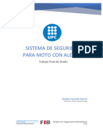 Sistema de Seguridad para Moto Con Alertas: Trabajo Final de Grado