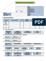 Ficha Diagnostica Del Estudiante