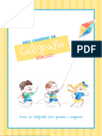 Caderno de Caligrafia Bíblico