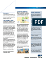 Factsheet Omv Upstream Tunisia