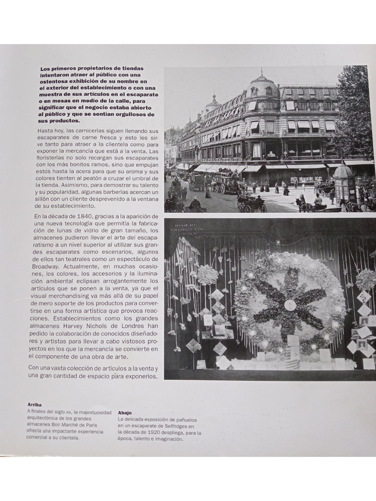Historia Vitrinismo - Visual Merchandising Tony Morgan | PDF